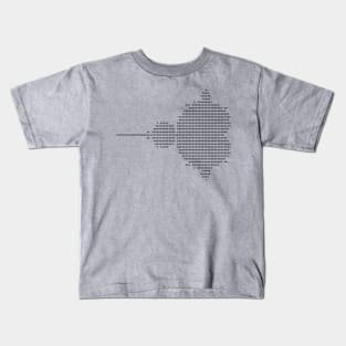 Original Mandelbrot (Replica) black on white Kids T-Shirt